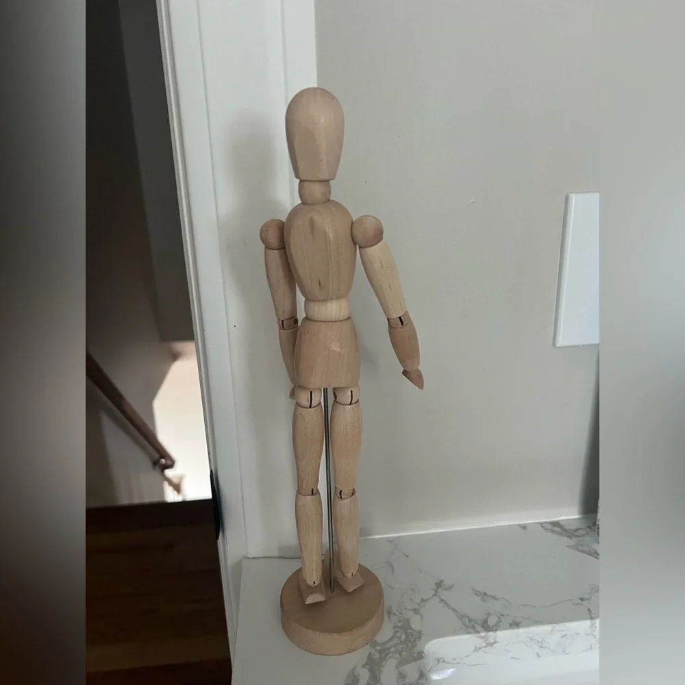IKEA Natural Wood Gestalta Artist Mannequin - Beige